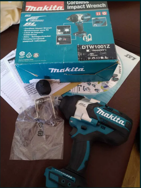 Makita DTW 1001 Z pistol impact brushless 1000Nm/ 18V fara acumulatori